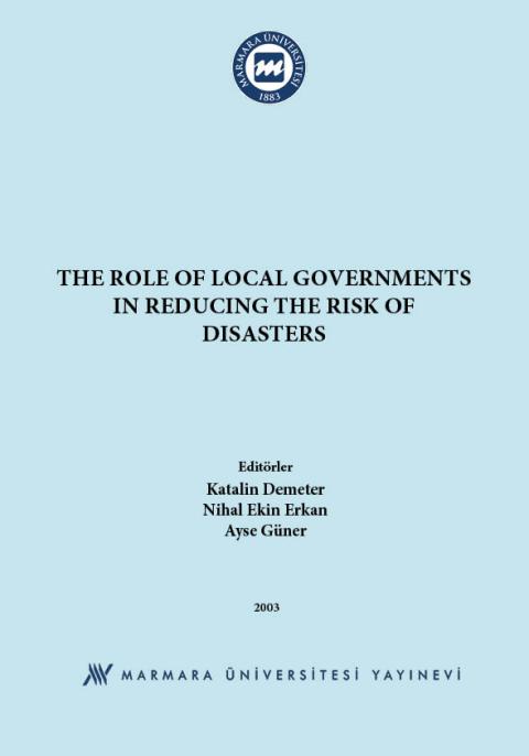 The Role of Local Governments in Reducing the Risk of Disasters